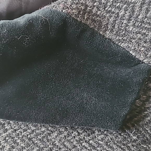 Vintage Kristen Blake Black and Grey Herringbone Union Made Wool Coat - Size 16 - Picture 5 of 10